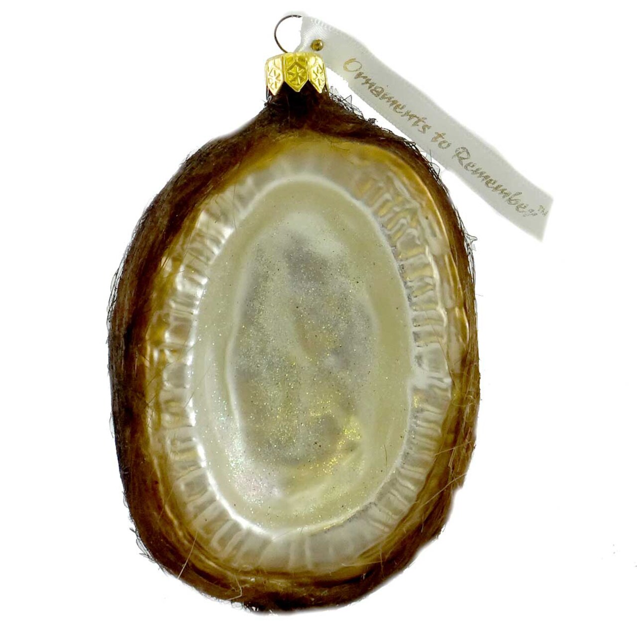 Ornaments To Remember 4.75 In Coconut Tree Ornament , Fruit Vegetable Palm Tropical